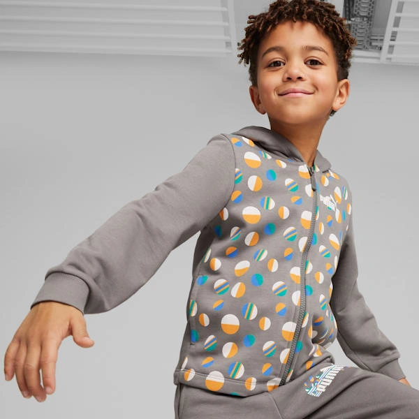 ESS+ SUMMER CAMP: Felpa con cappuccio PUMA per bambini piccoli: estate, avventura e stile!